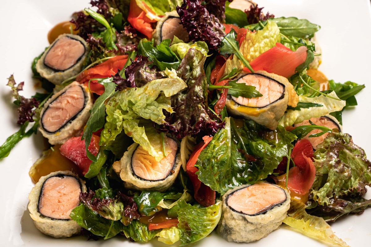 Салат Сакура