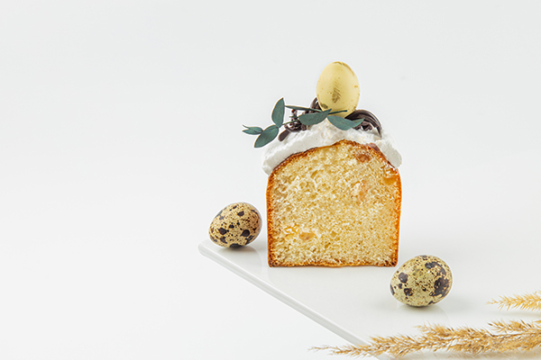 Кулич творожный бездрожжевой (средний)