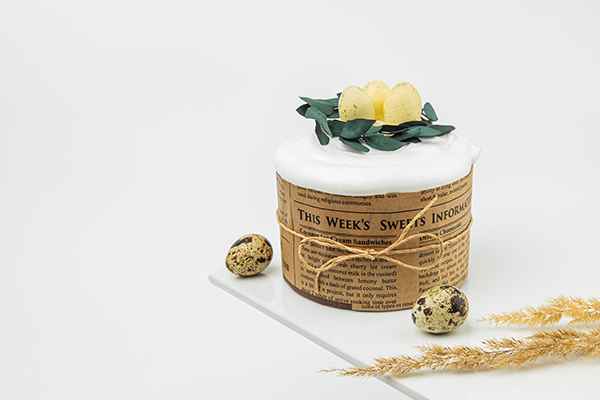 Кулич творожный бездрожжевой (большой)