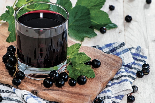 Морс из чёрной смородины