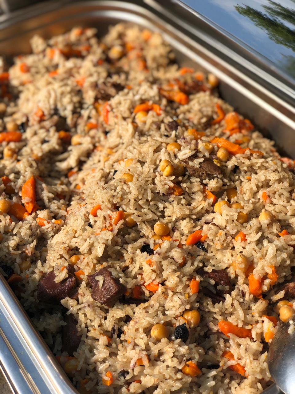 Плов с бараниной 