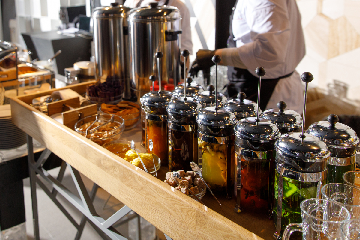 Чайная станция на 30 человек