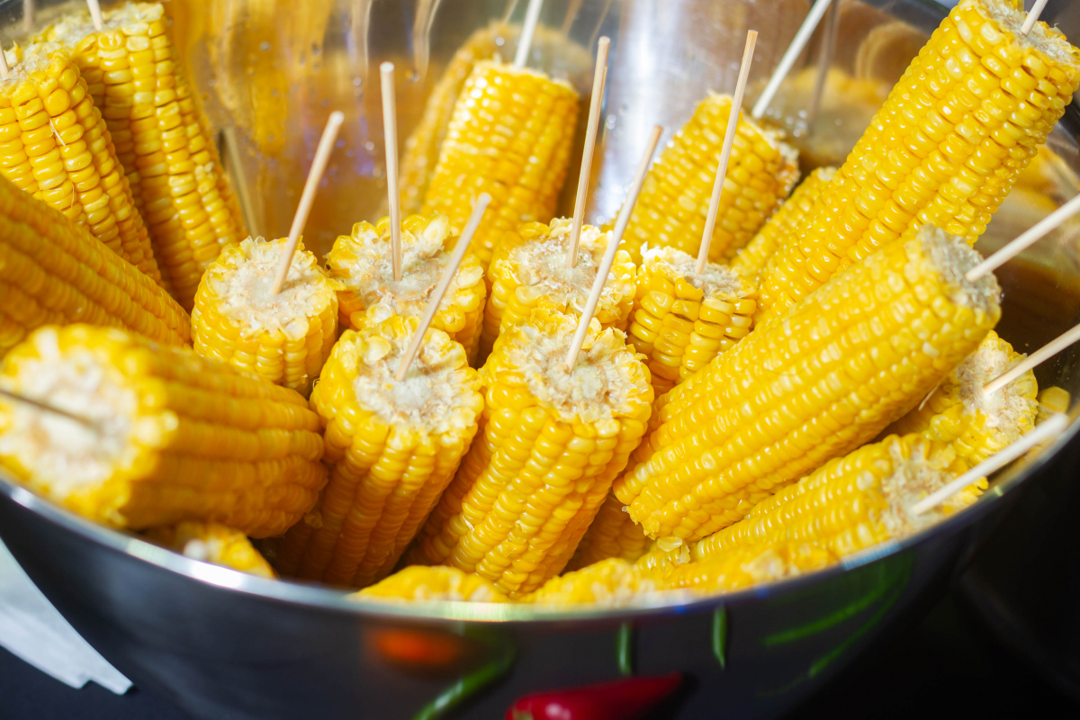 Станция вареная кукуруза