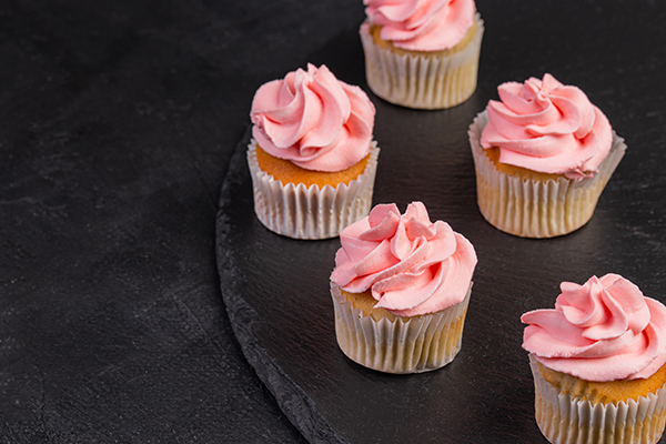 Капкейк малина-ваниль MIDI