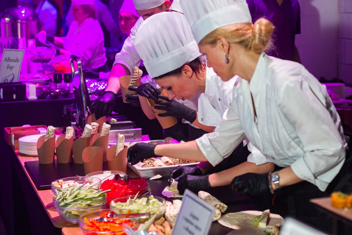 Станция с бурито на 30 человек