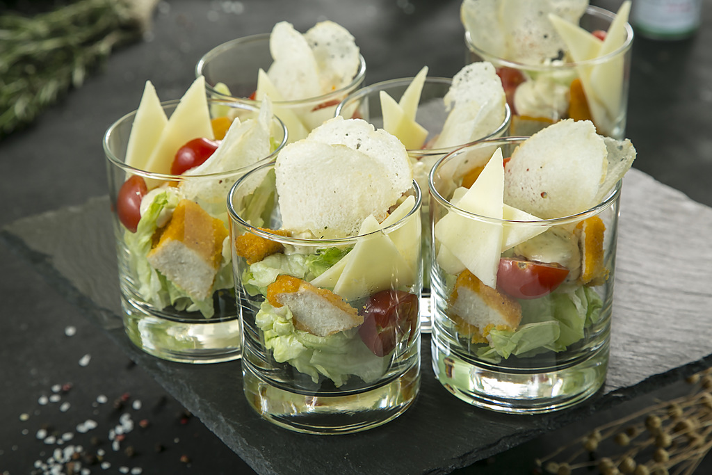 Салат Цезарь Веган