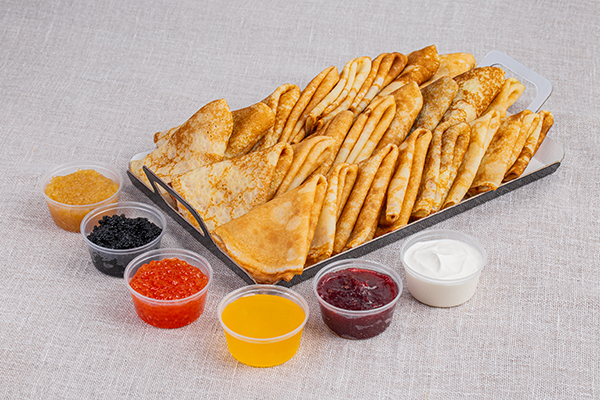 Сет с блинами 24 c  топпингом