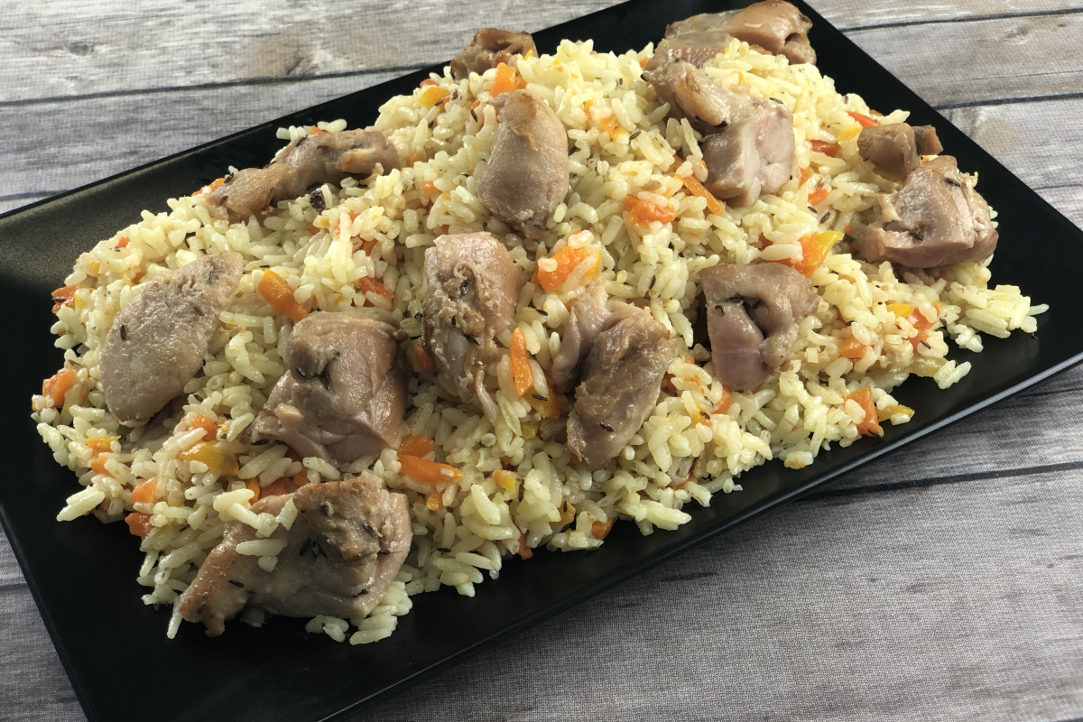 Плов с курицей  