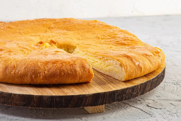 Пирог с картофелем и сыром