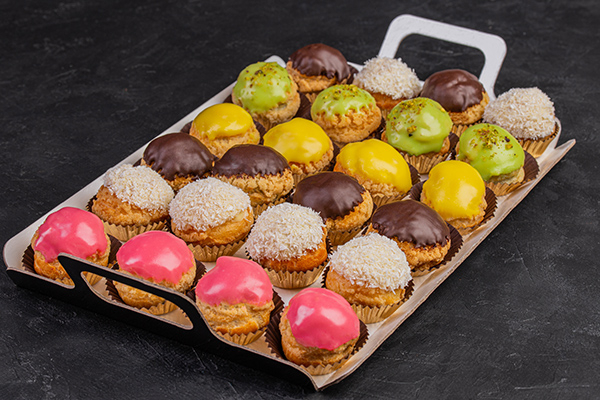 Сладкая Ёлочка: Микс Профитролей