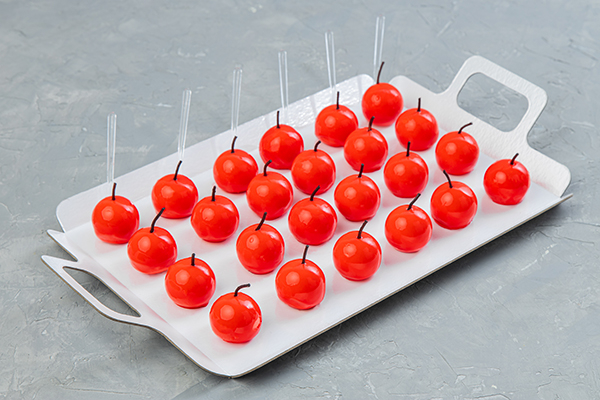 Яблочный муссовый шарик