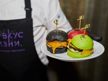 Станция с бургерами на 30 человек