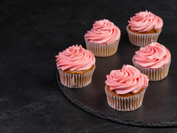 Капкейк малина-ваниль MAXI