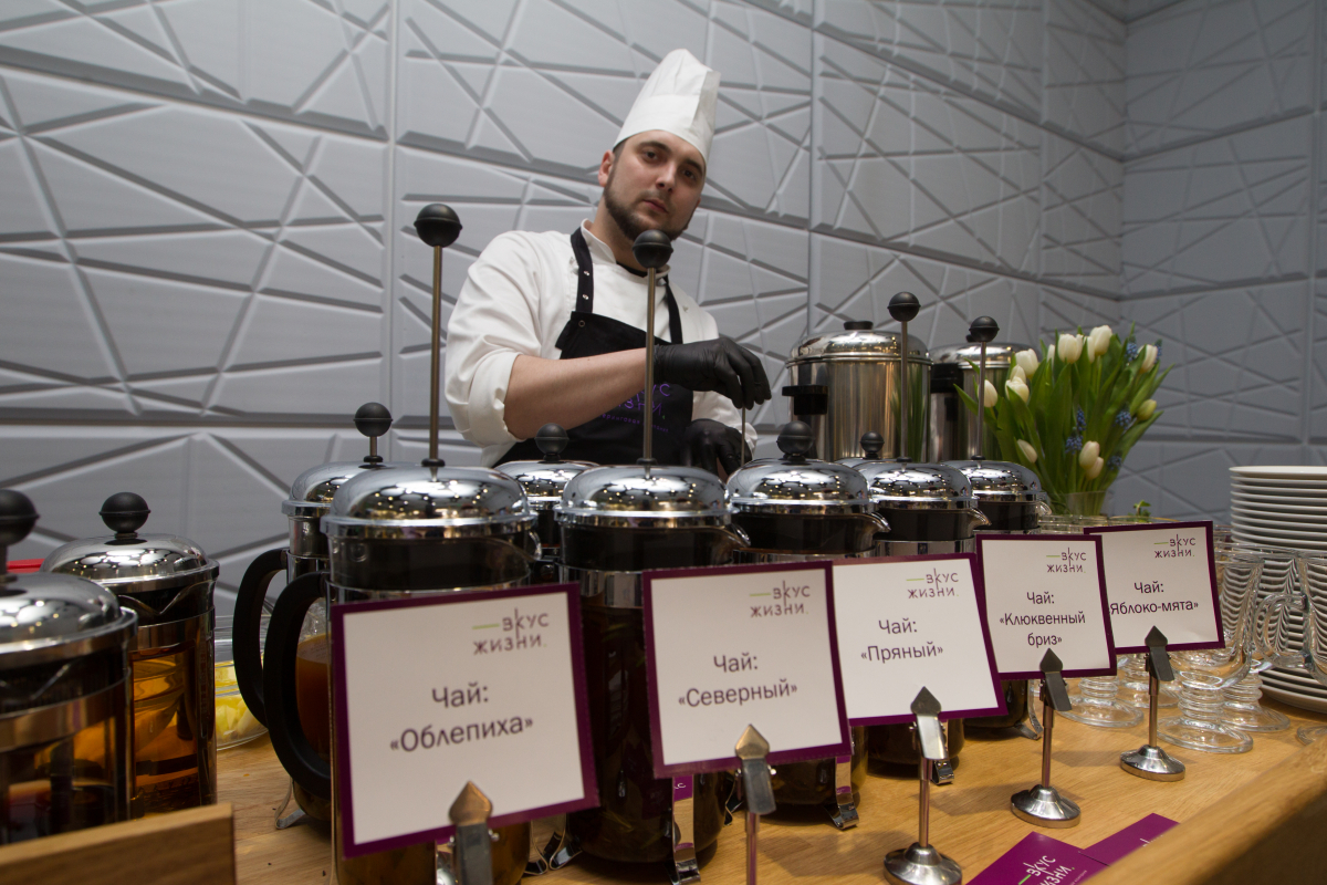 Чайная станция на 30 человек