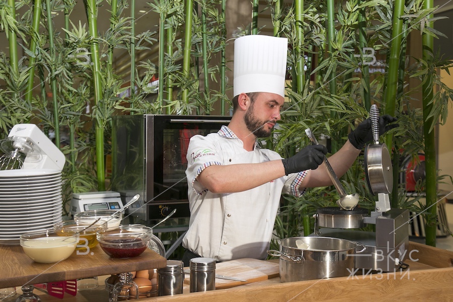 Станция Венские вафли (сладкие) на 30 человек