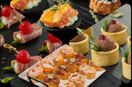 Фуршетное меню на 20-25 персон/фото